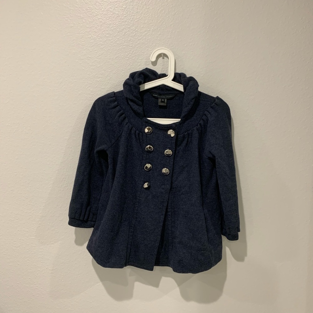 Marc by Marc Jacobs Gray Wool Sweater